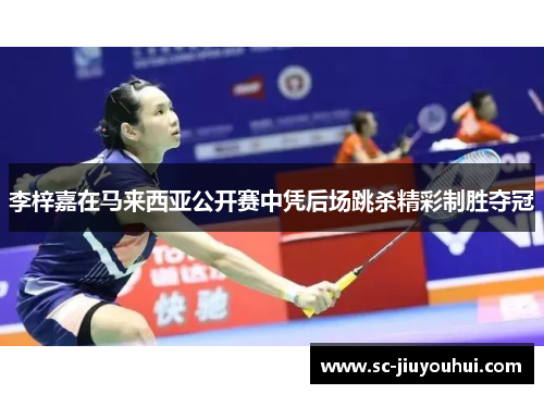 李梓嘉在马来西亚公开赛中凭后场跳杀精彩制胜夺冠